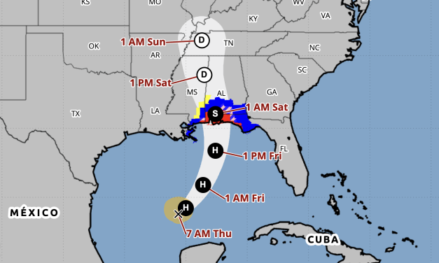 Isaias strengthens into Category 2 hurricane on collision course with the Gulf Coast